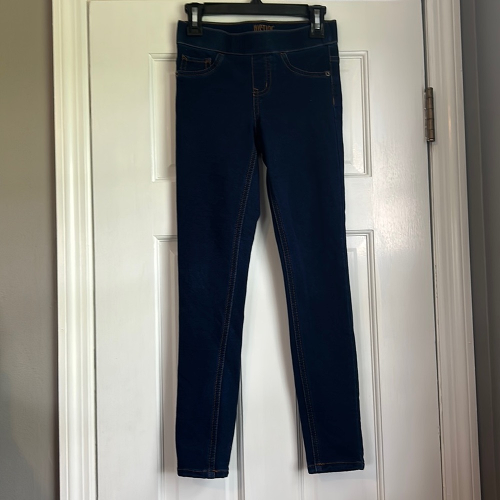 Justice Pull- On Jeggings Girls size 10 slim
